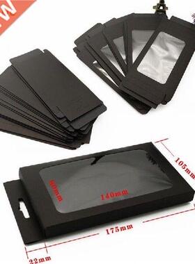 Pper Window Gift Box 50pcs Krft Pper Cler PVC Windows