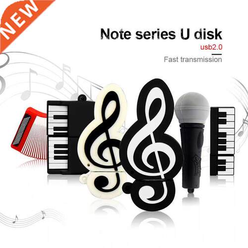 Microphone/Piano/Guitar/Cello/Musi Note/Organ Usb Flash D