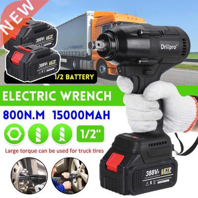 Drillpro High Torque 800N.m Brushless Electric Impact Wrench