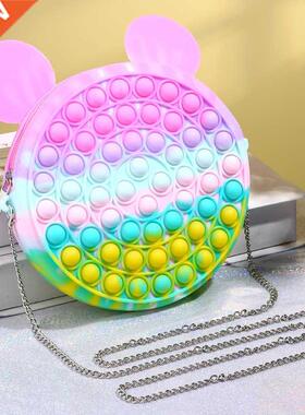 New Large-Size Fingertip Toys Push Bubble Pop Its Pendant Ne