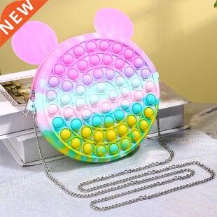 New Large-Size Fingertip Toys Push Bubble Pop Its Pendant Ne