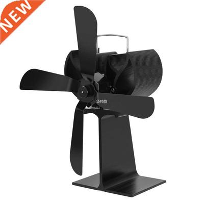 Wood Burner Heater Eco Fan Stove Log Fireplace Fire Heat Pow