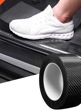 3M Universal 5D Car Door Sill Transparent Carbon Fiber Stick