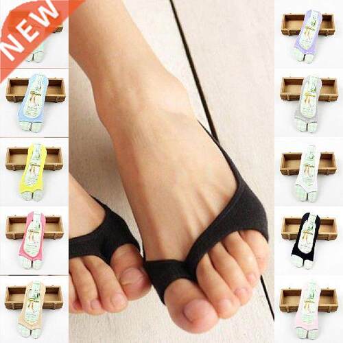1Pair Summer Open-toed Socks Invisible Female Sock Slippers