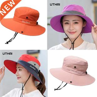 K106 Women's Bucket Hat Panama 2021Fashion Sun Visor Breatha