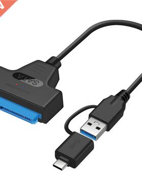 50cm USB 3.01to SATA 7+15 Pin Adapter Cable for 2.5 Inch HDD