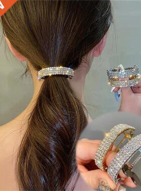 Fashion Girl Metal Rhinestone Hair Clips For Women Hair Barr