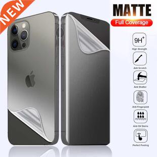 Matte Hydrogel Film For iPhone 11 12 13 Pro Max Screen Prote