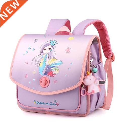 2022 New Kids Cartoon School Bag For Girls Primary Backpacks