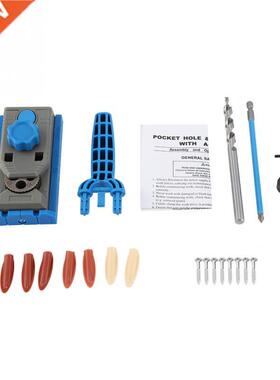 Mn Pocket Hole Jg Drll Gude Kt Wood Dowelng Jont Woo