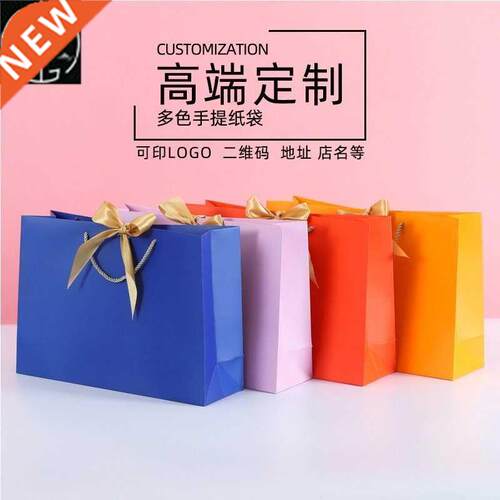 Paper bags custom bowknot tote bags custom gift bags