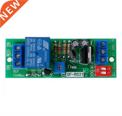 DC12V Adjustable Signal Trigger Timer Relay High Level Time