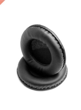 2pcs Round Blocking Noise Home Ear Pads Memory Foam Universa