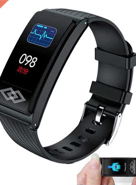 ECG PPG HRV Smart Bracelet Men Hand ECG Text Electrocardiogr