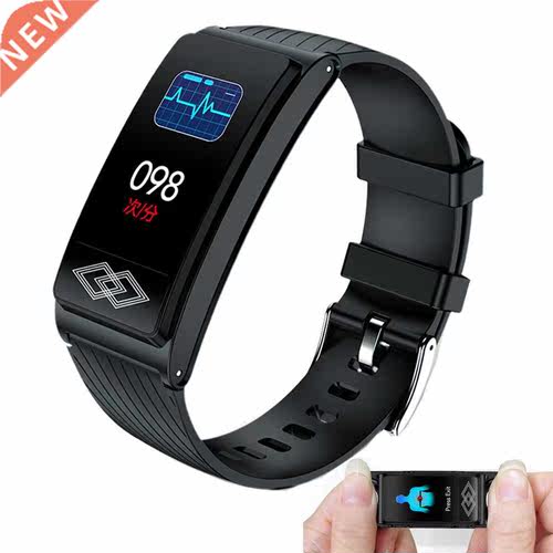ECG PPG HRV Smart Bracelet Men Hand ECG Text Electrocardiogr