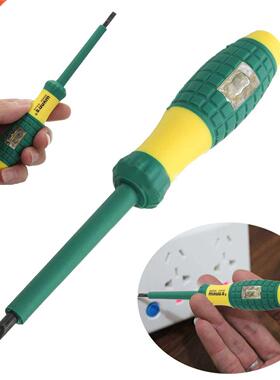 220V Electrical Tester Pen Screwdriver with Voltage Test