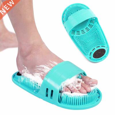 Silicone Bath Massage Cushion Brush For Lazy Wash Feet Clean