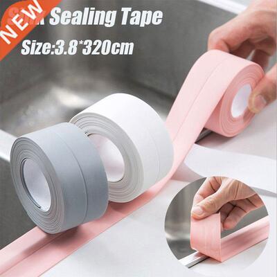 Bathroom Kitchen Sink Sealing Strip Tape Caulk Strip PVC