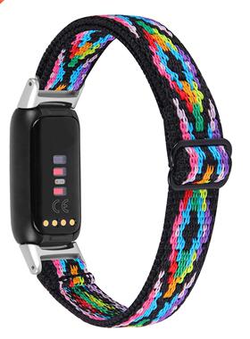 For Fitbit Luxe Strap Adjustable Elastic Nylo Watchstrap New