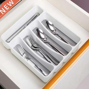 Silverware Organizer Box Kitchen Utensil Storage Holder
