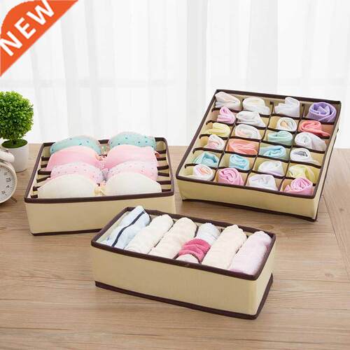 Storage Boxes Underwear Divider Drawer Lidded Closet Organiz