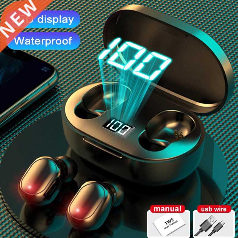 Wireless Headphones TWS Bluetooth Earphones HIFI Earbuds Hea图片