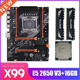Kllisre X99 D4 mboard set with Xeon E5 2650 V3 LGA2011-