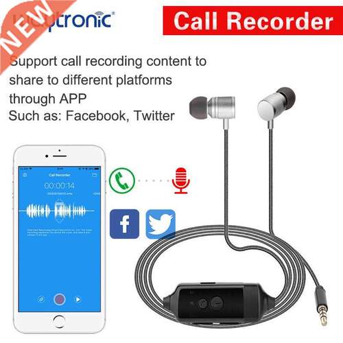 Call Recorder Headset Earphone for iPhone WhatsApp LINE Sky