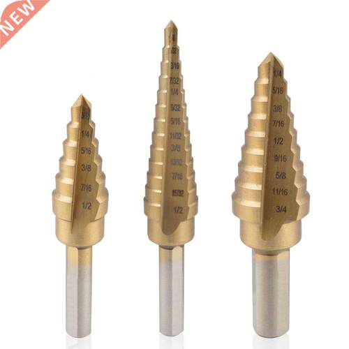 Titanium Step Drill Bit Speed | -Piece | Total 28 Sizes