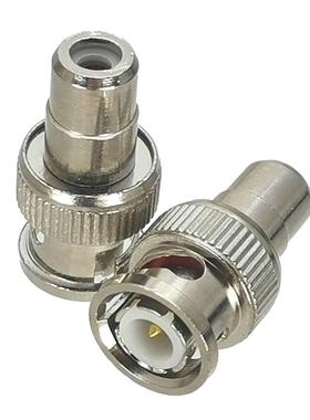 1Pcs Connector BNC Male plug to RCA TV Female jack RF Adapte