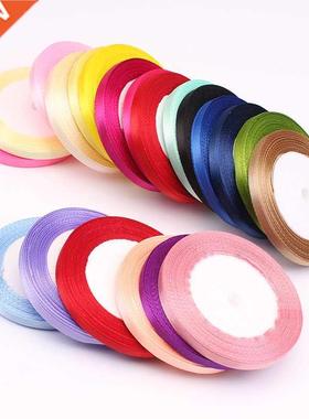 High quality 25Yards/Roll Grosgrain Satin Ribbons for Weddin