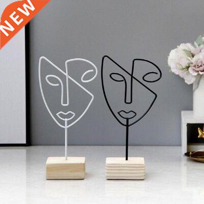 Practical Abstract Face Statue Attractive Decorative