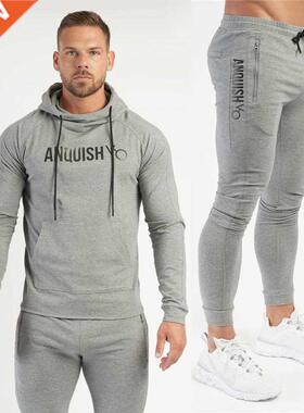 Men's Jogger Spring And Autumn Gym Sports Suit Cotton Casual