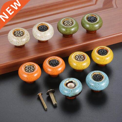 32mm Retro Single Hole Furniture Handles Closet Door Pull Ce