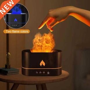 2022 USB Essential Oil Diffuser With Flame Aroma Diffusers U