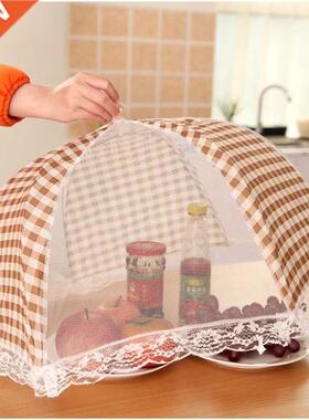 Fdable Table Food Cover Umbrella Style Anti Fly Mosquito K