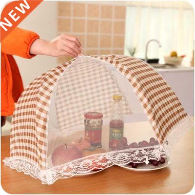 Fdable Table Food Cover Umbrella Style Anti Fly Mosquito K