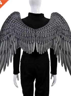 Non-Woven Fabric Halloween 3D Angel Wings Masquerade