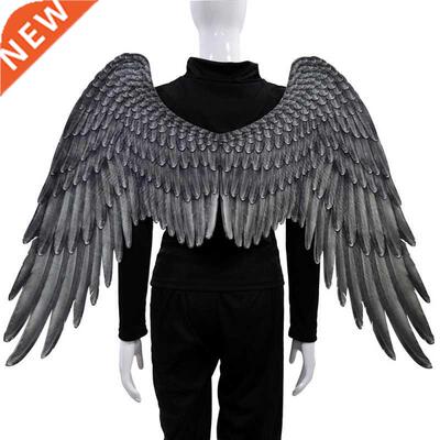 Non-Woven Fabric Halloween 3D Angel Wings Masquerade