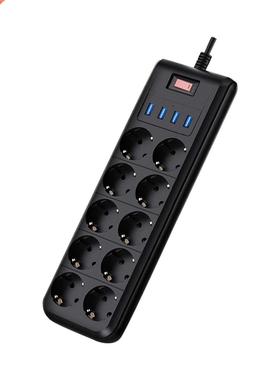 10 Way With 2m Cable Smartphones Home Office ABS Smart USB M