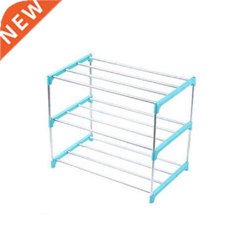 3/4 Layers Shoe Rack Assembled Easy nstallaton Stanless