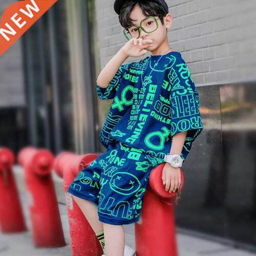 Children Clothes Fshion Summer Bby teenge boy Clothing Bo