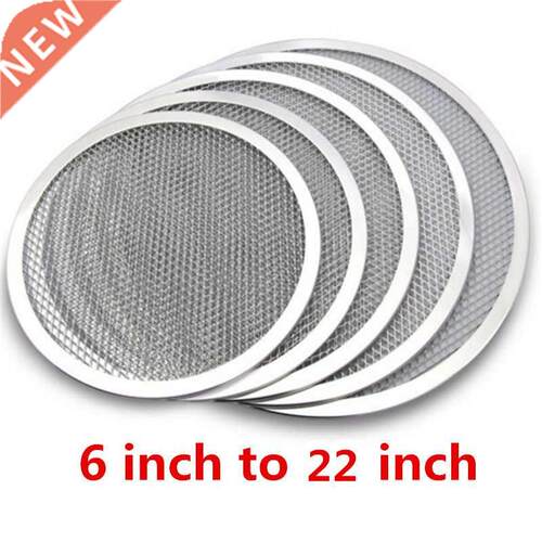 Non stick izza Sceen an Baking Tay Metal Net New Seamles