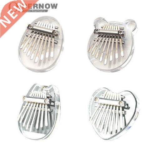 Portable Mini 8-Key Sapele Plate Kalimba Thumb Piano Mbira
