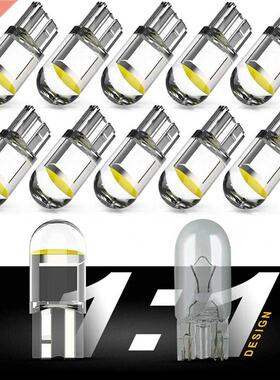 Super Bright W5W 194 T10 LED Glass Housing Cob Car