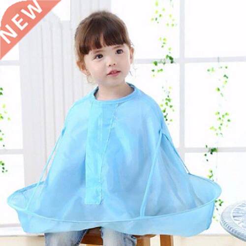 Hot Kids Hair Cutting Cloak Cape Gown Foldable Salon