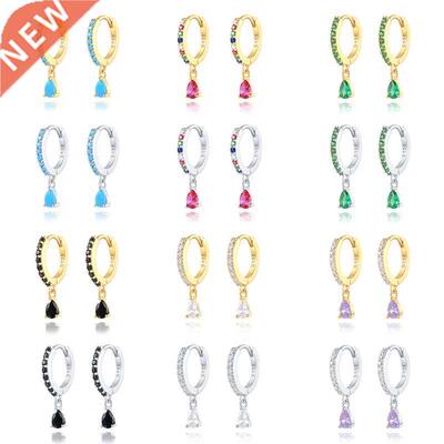 ide Minimlist 925 Sterling Silver Huggie Hoop Errings for