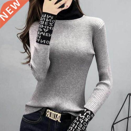 #3804 Spring utumn2021 Knitwer Sweter Women Long Sleeved