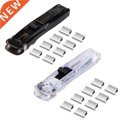 Set of 8 Reusable Metal Office Paper Clamps Removable File D