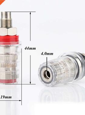 8pcs High Performance Rhodium Plated Binding Post for Amplif